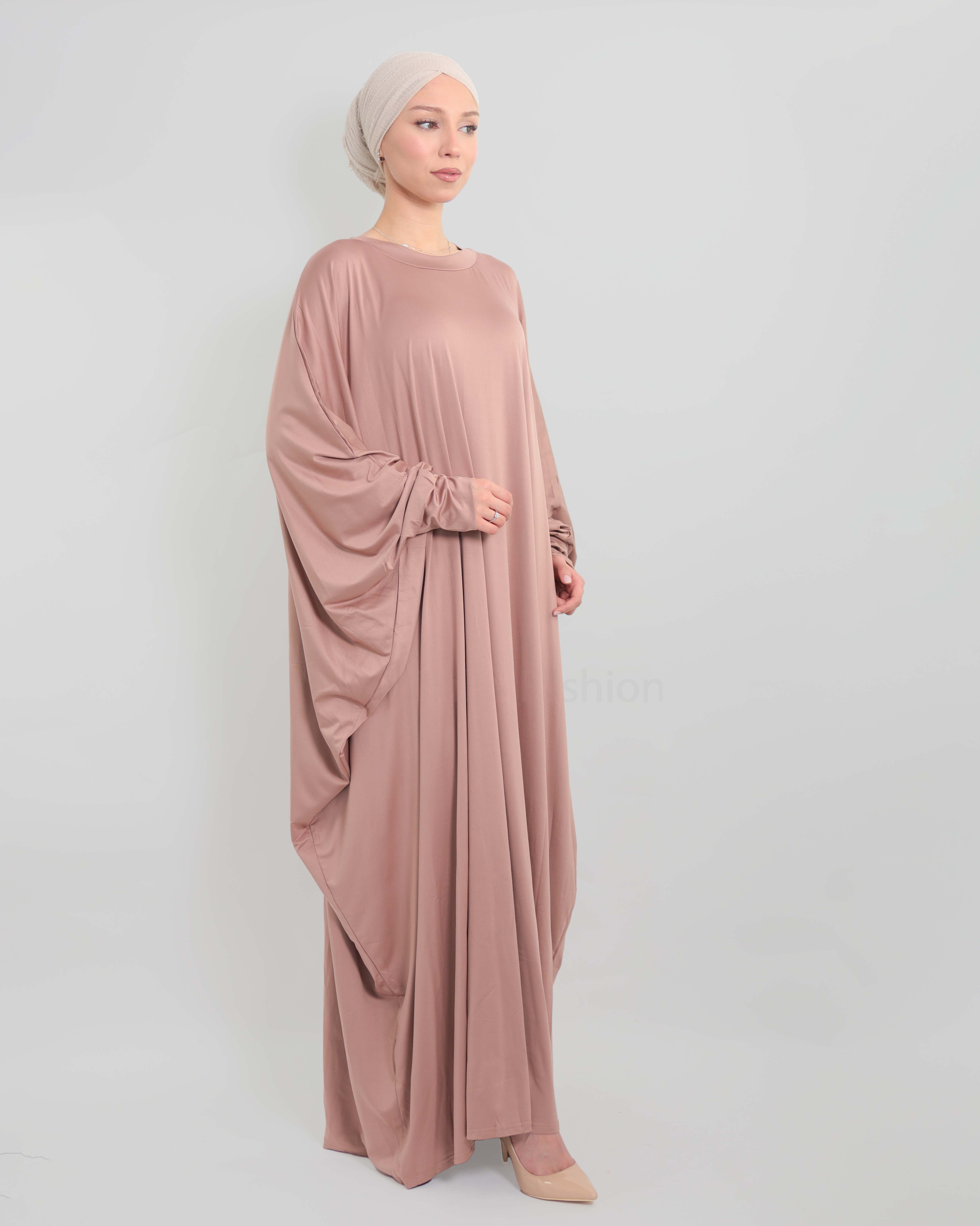 Jamila Abaya - Nude Beige - 2