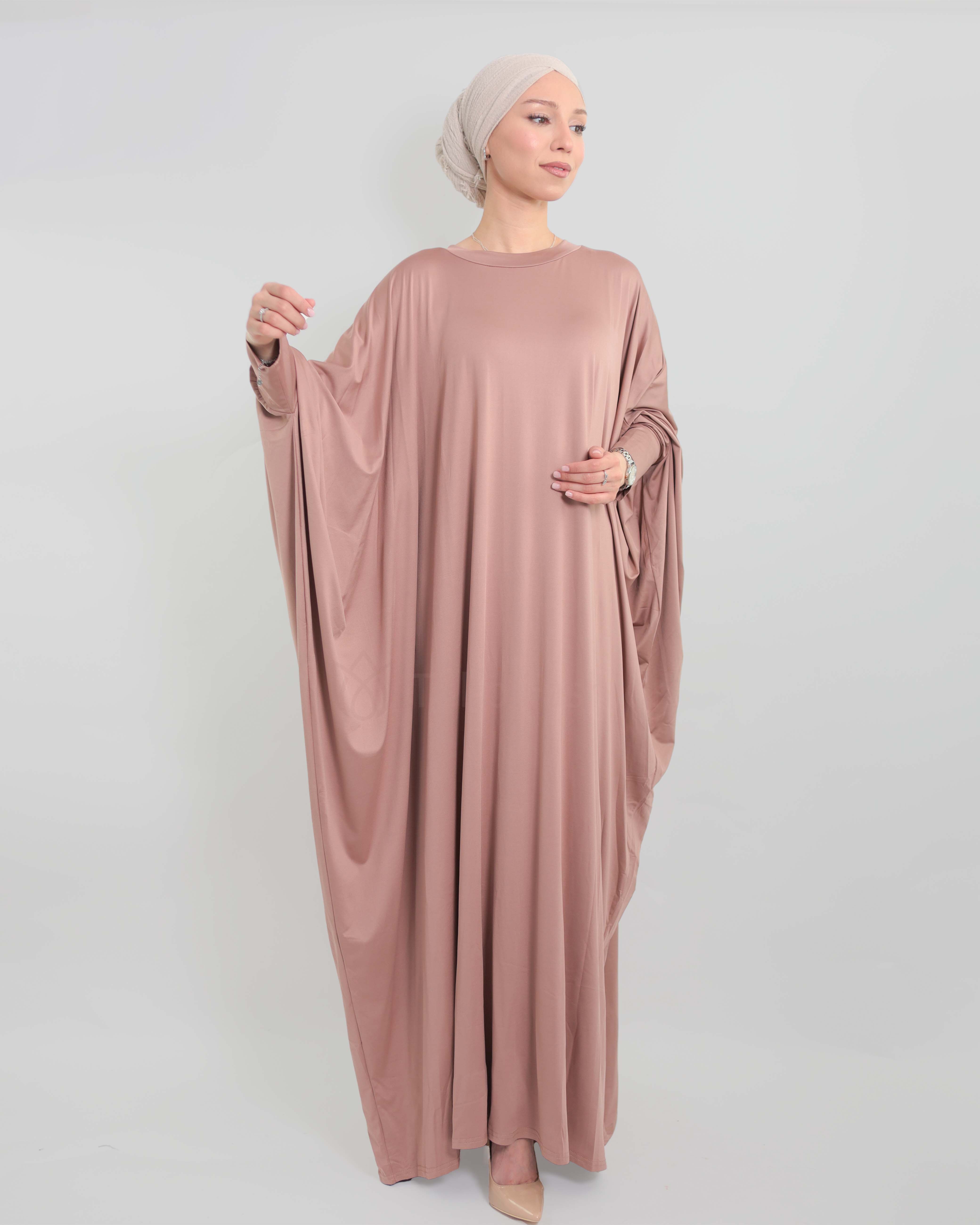 Jamila Abaya - Nude Beige