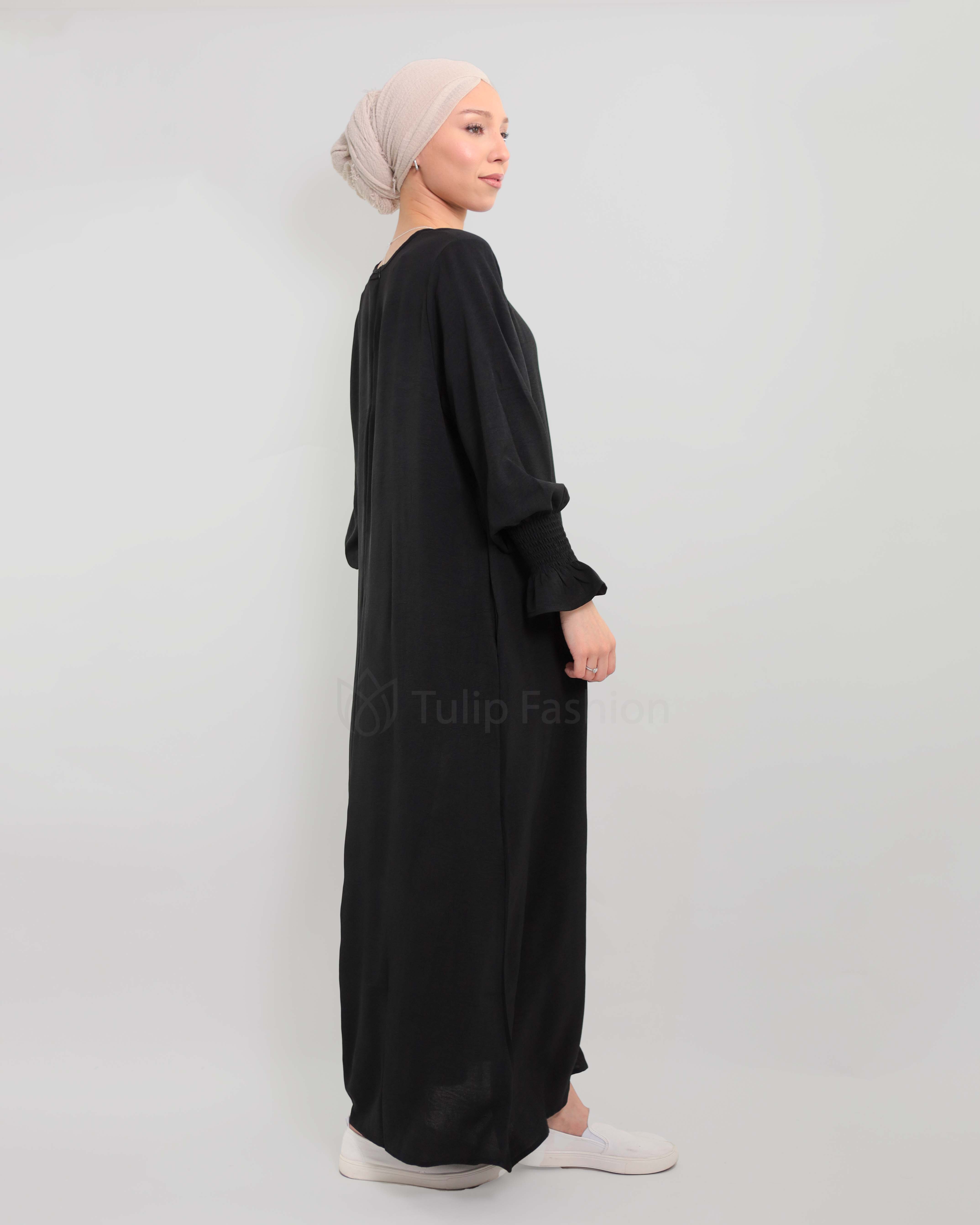 Maryam  Abaya - Black - 2