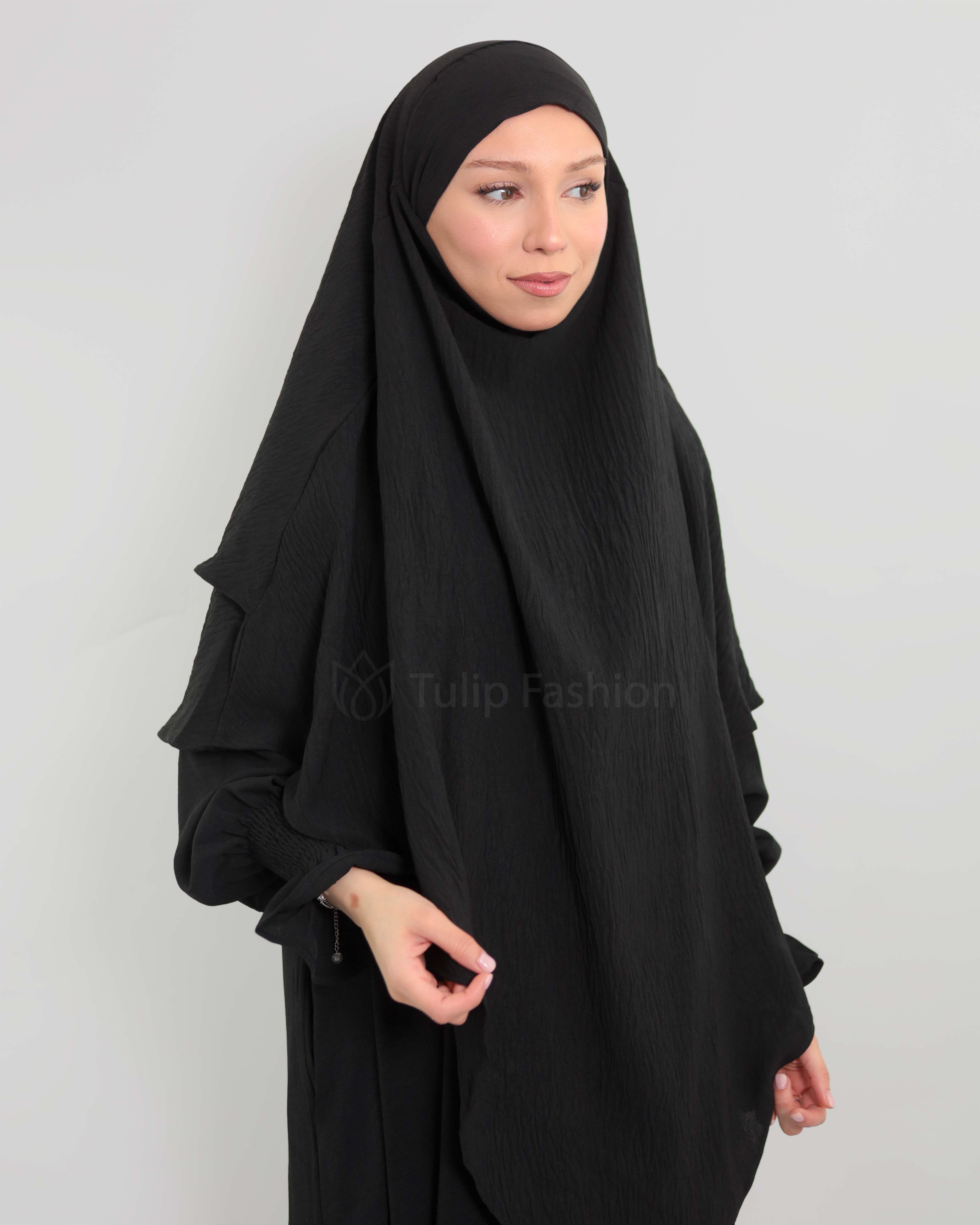 Maryam  Khimar - Black