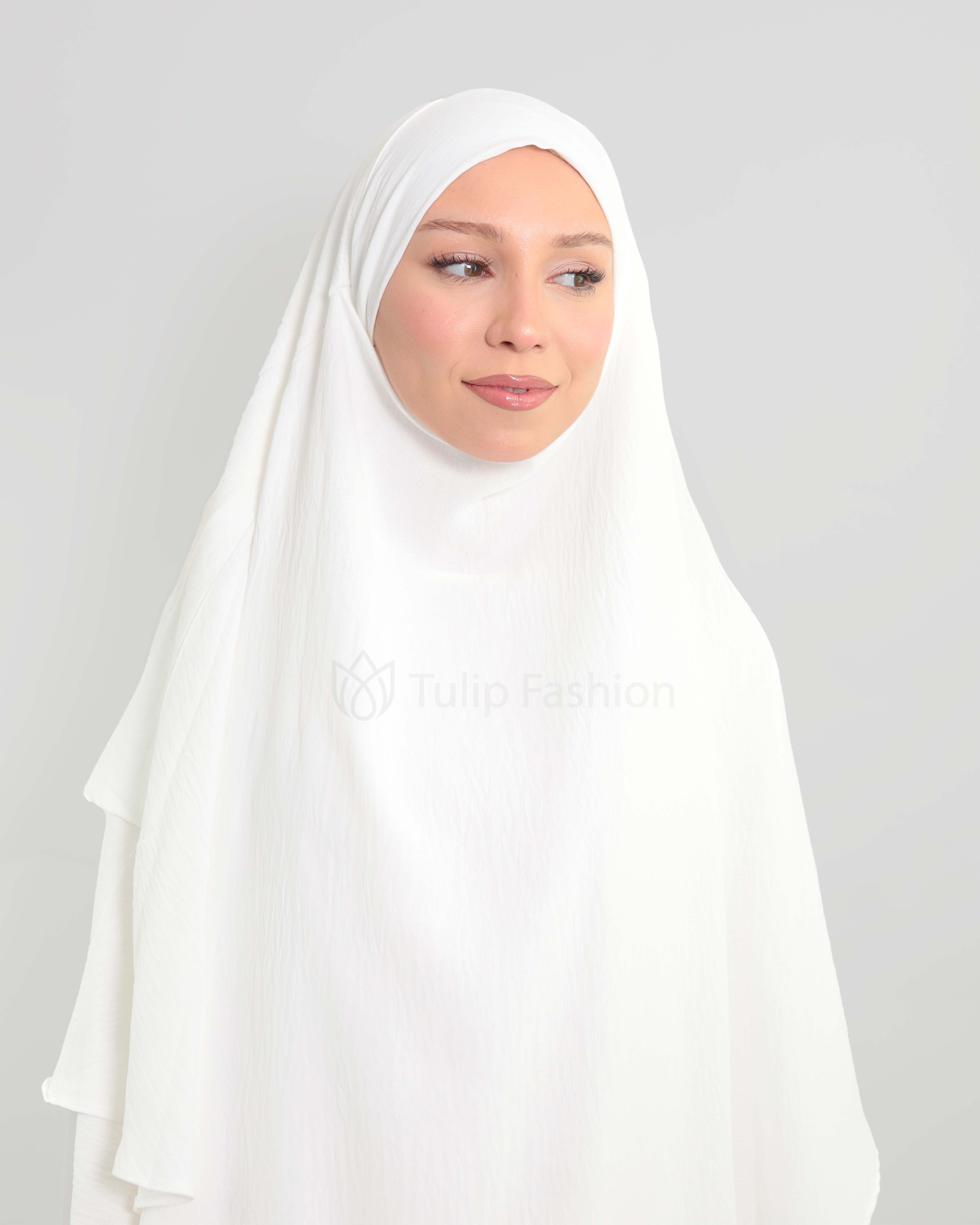 Maryam  Khimar - Vit - 6