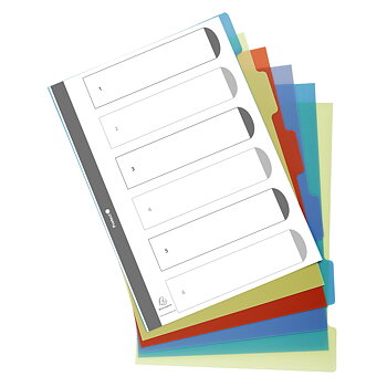 Register returplast A4 6-flik