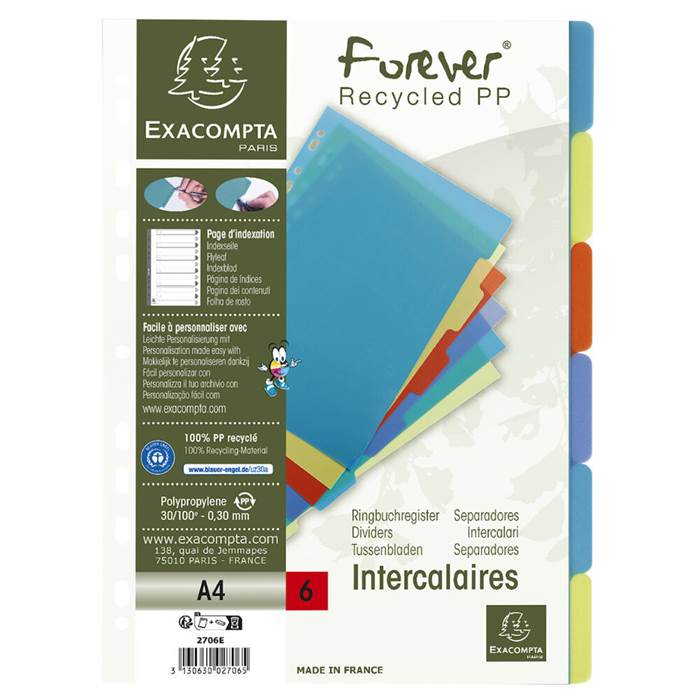 Register returplast A4 6-flik - 5