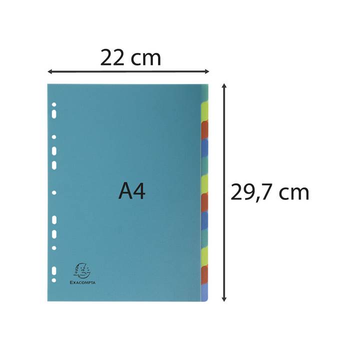 Register returplast A4 12-flik - 4