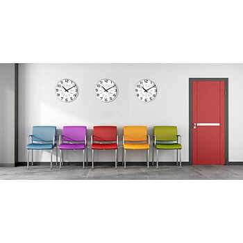 Väggklocka Maxi POP 37,5cm Si