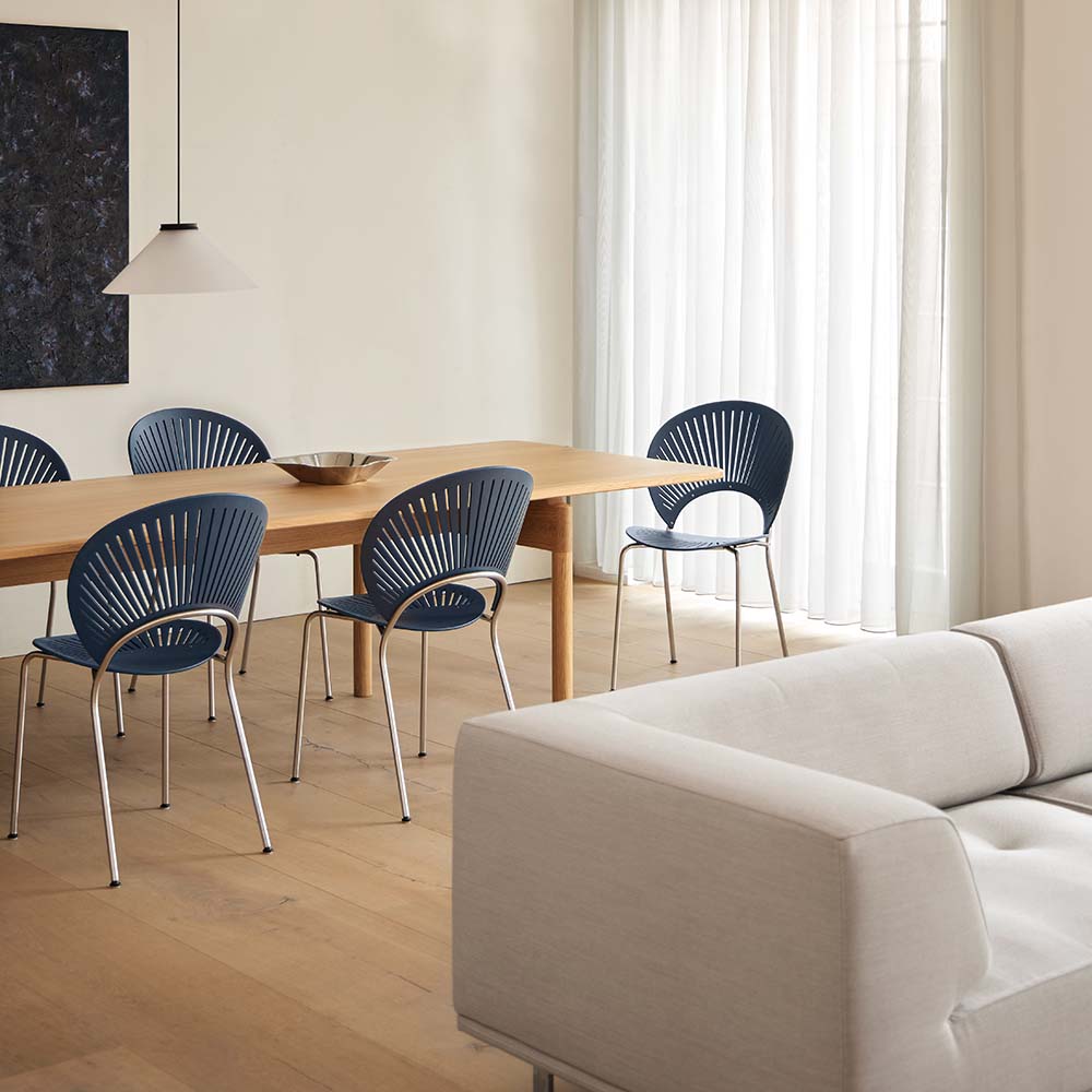 Trinidad Chair 3398 Wood seat Colour -  Fredericia Furniture - 5