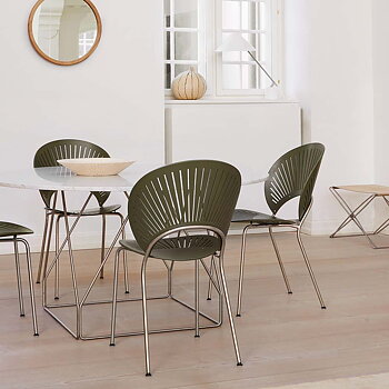 Trinidad Chair 3398 Wood seat Colour -  Fredericia Furniture