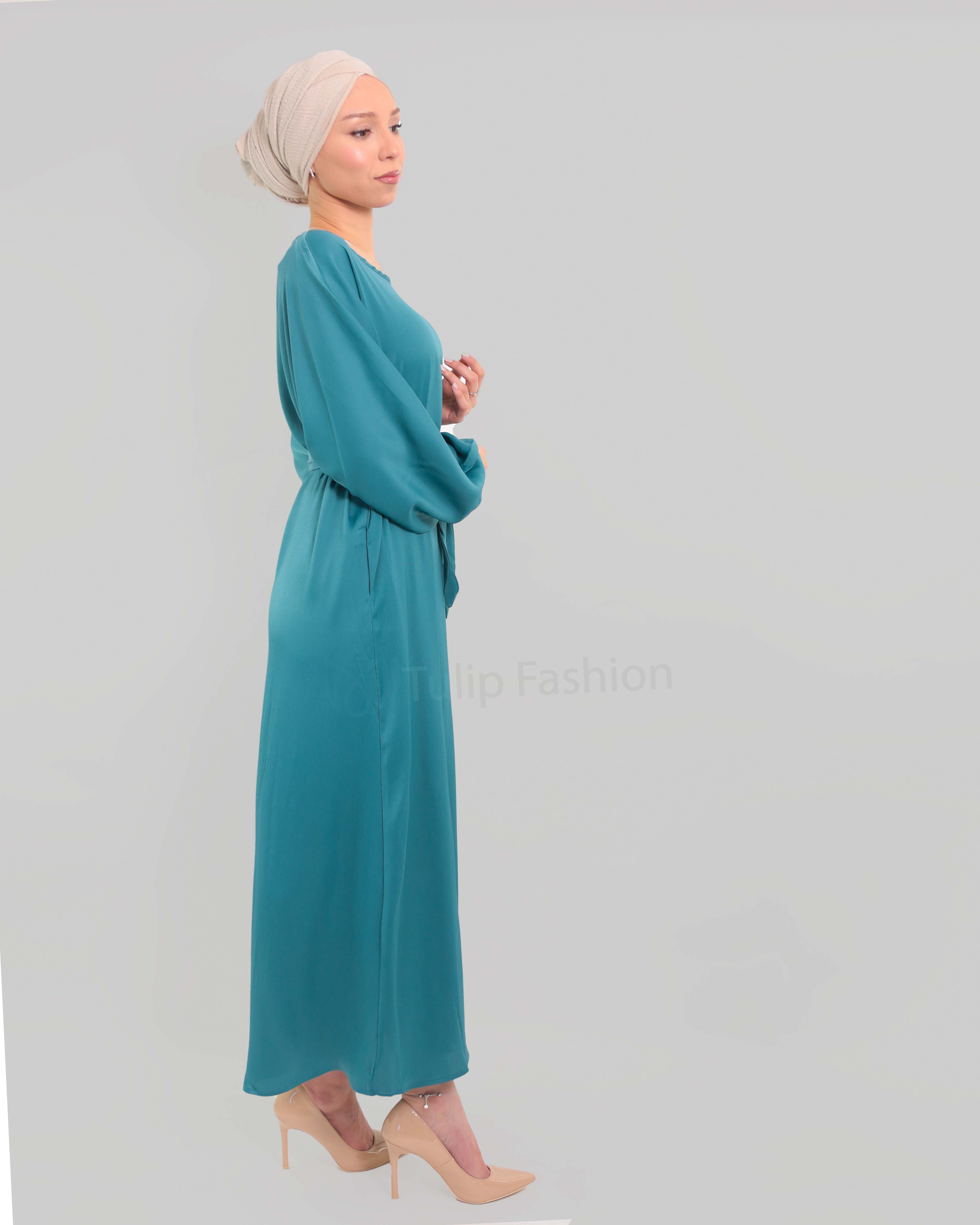 Maxi dress - Turquoise - 3