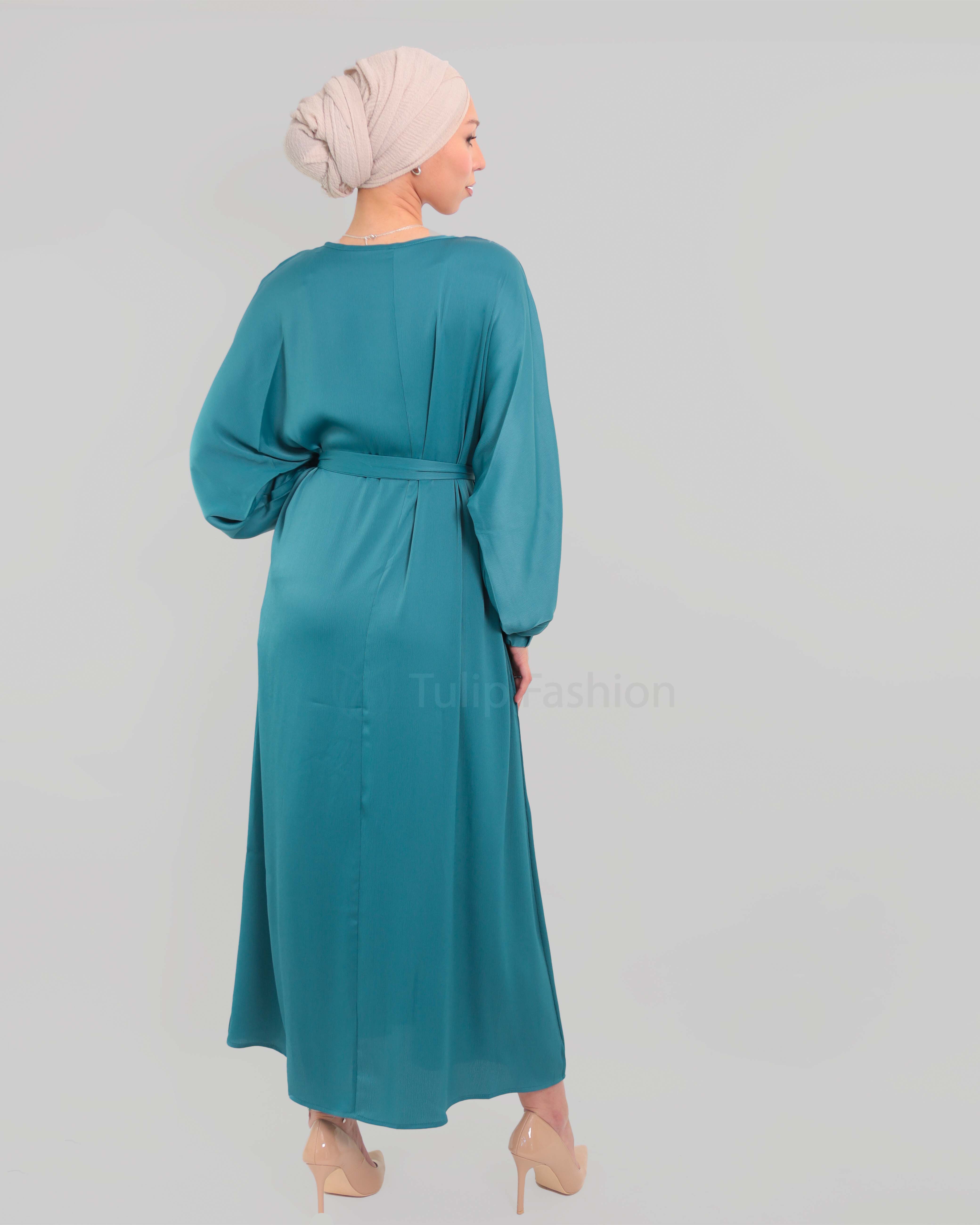 Maxi dress - Turquoise - 4