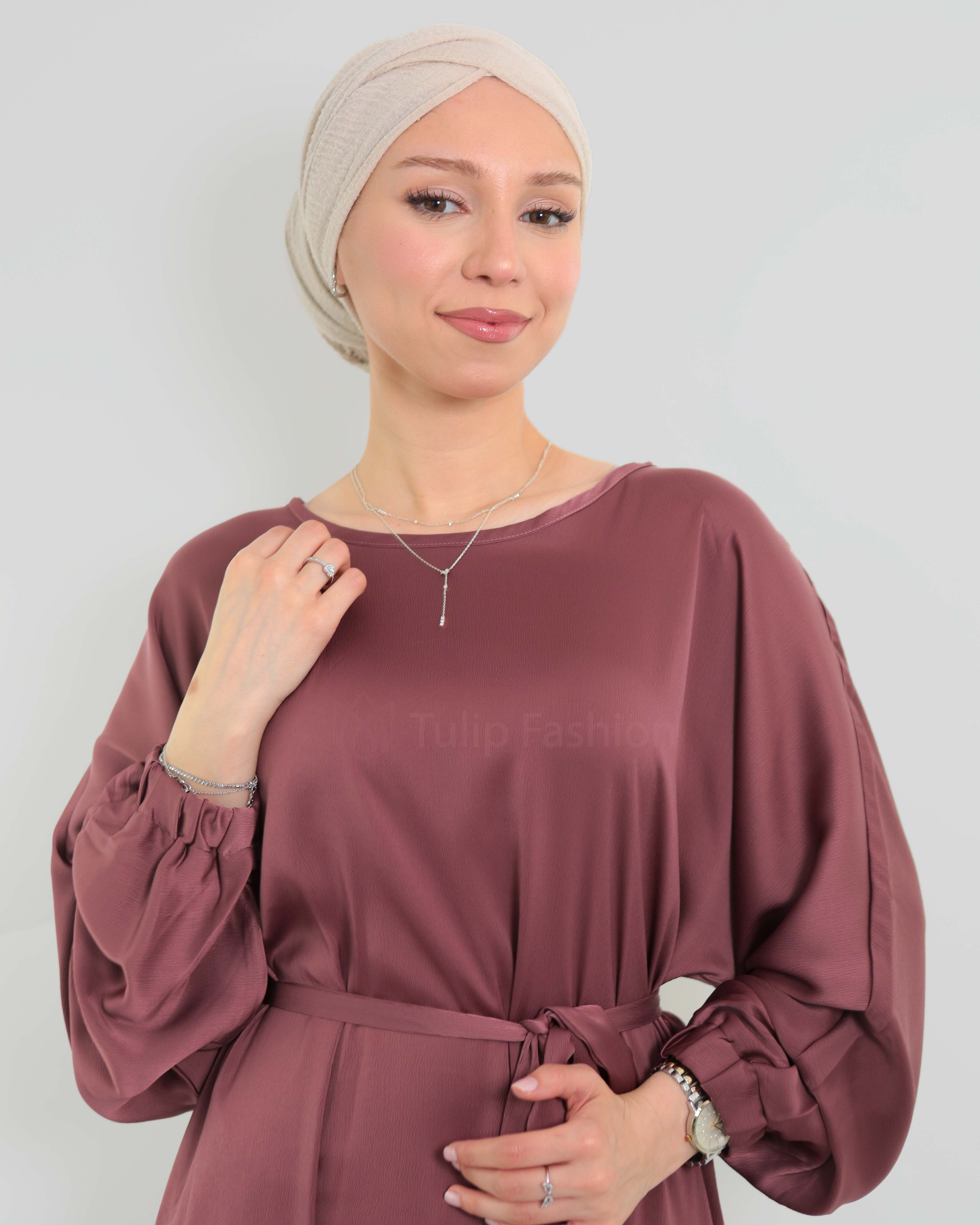 Maxi dress - Mauve - 4