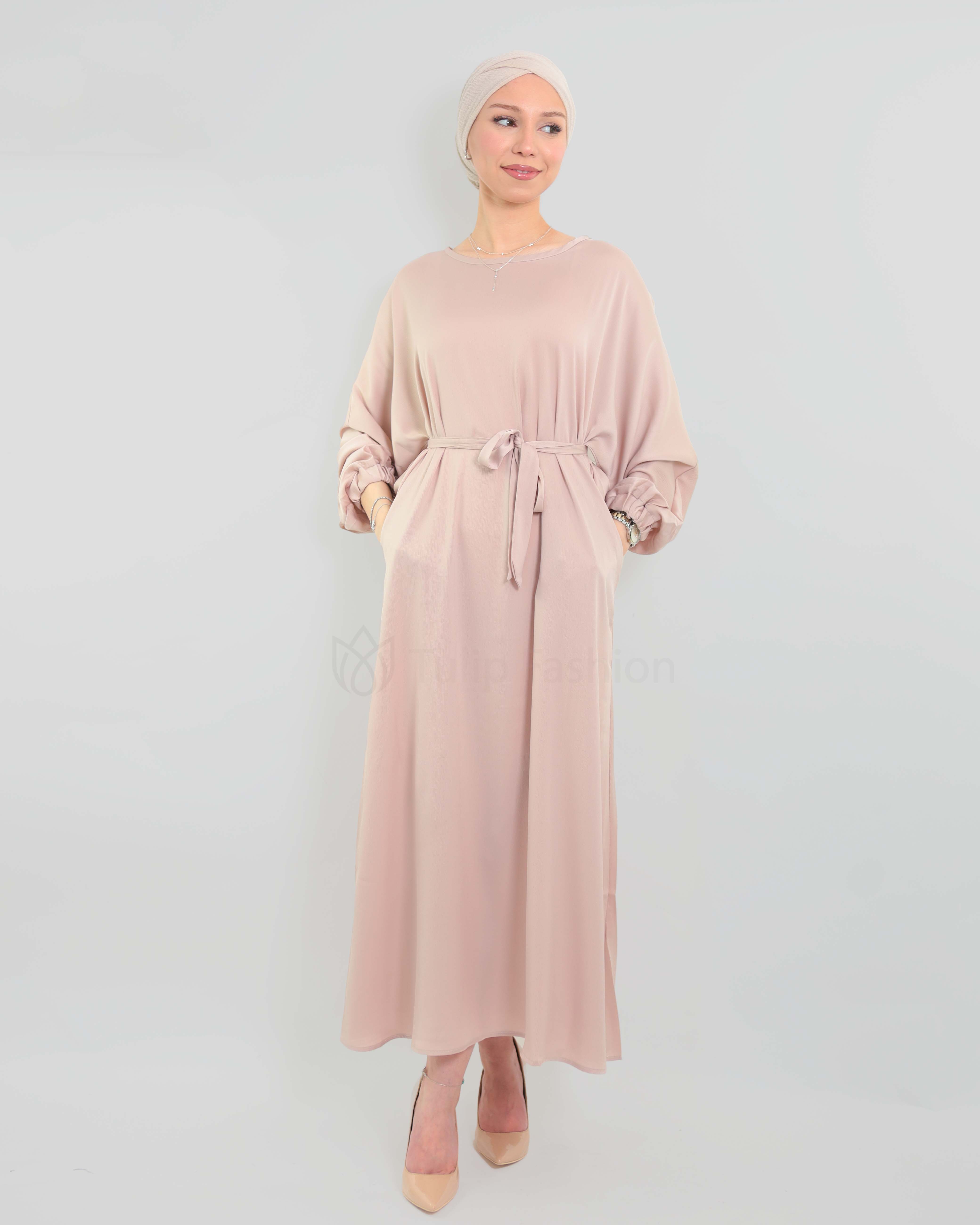Maxi dress - Nude Beige - 2