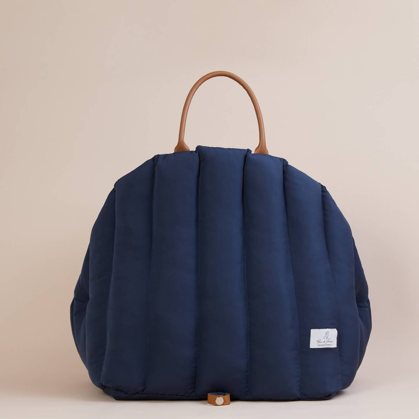 Fur & Whiskers Dog Bag Blue