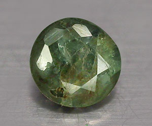 Piedra preciosa de alejandrita rusa natural de corte redondo de 0,16 ct muy rara de 3,2 mm - 2