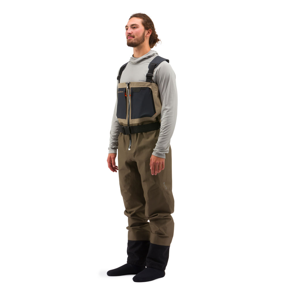 Grundens Boundary Zip Stockingfoot Wader New For 2023