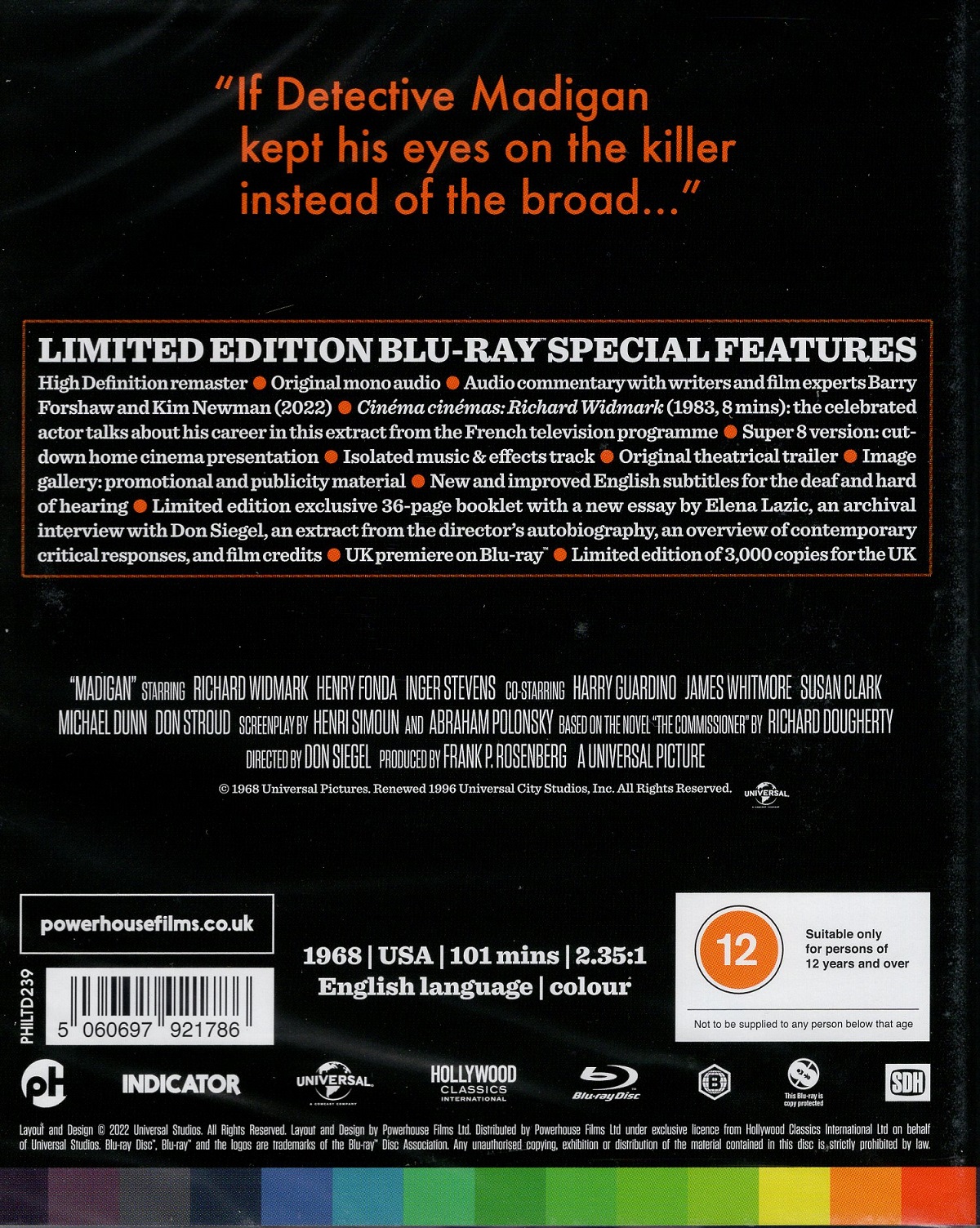 Madigan (Limited Edition) (ej svensk text) (Blu-ray) - 2