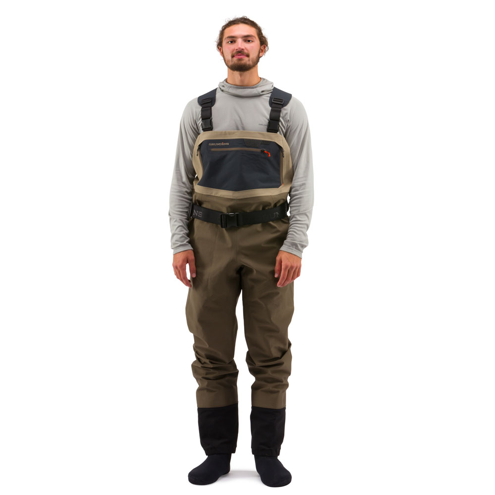 Grundens Boundary Zip Stockingfoot Wader New For 2023