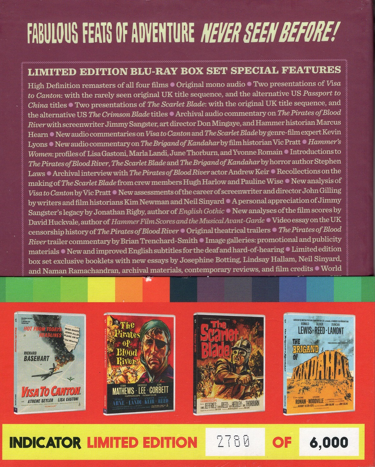 Hammer: Volume Five - Death & Deceit (Limited Edition) (ej svensk text) (Blu-ray) - 2