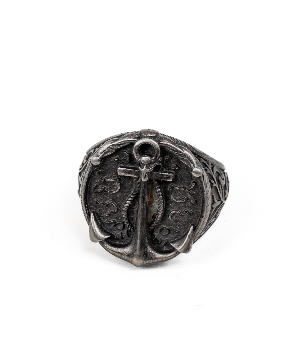 Jernhest - Jasper - Ring Antique Silver - 3