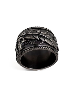 Jernhest - Koda - Ring Antique Silver