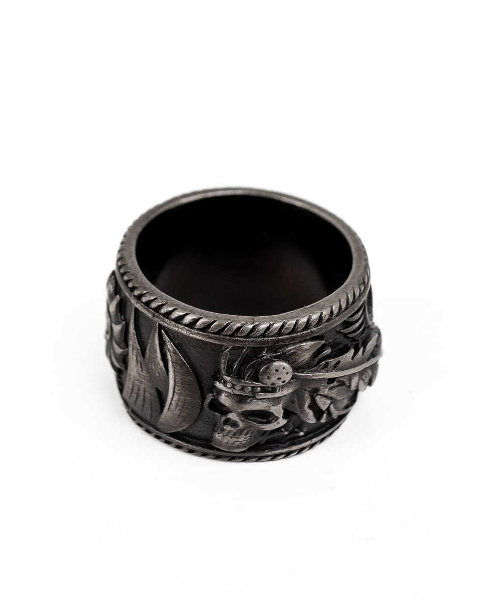 Jernhest - Koda - Ring Antik Silver - 4