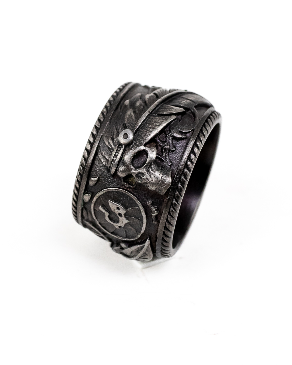 Jernhest - Koda - Ring Antik Silver - 3