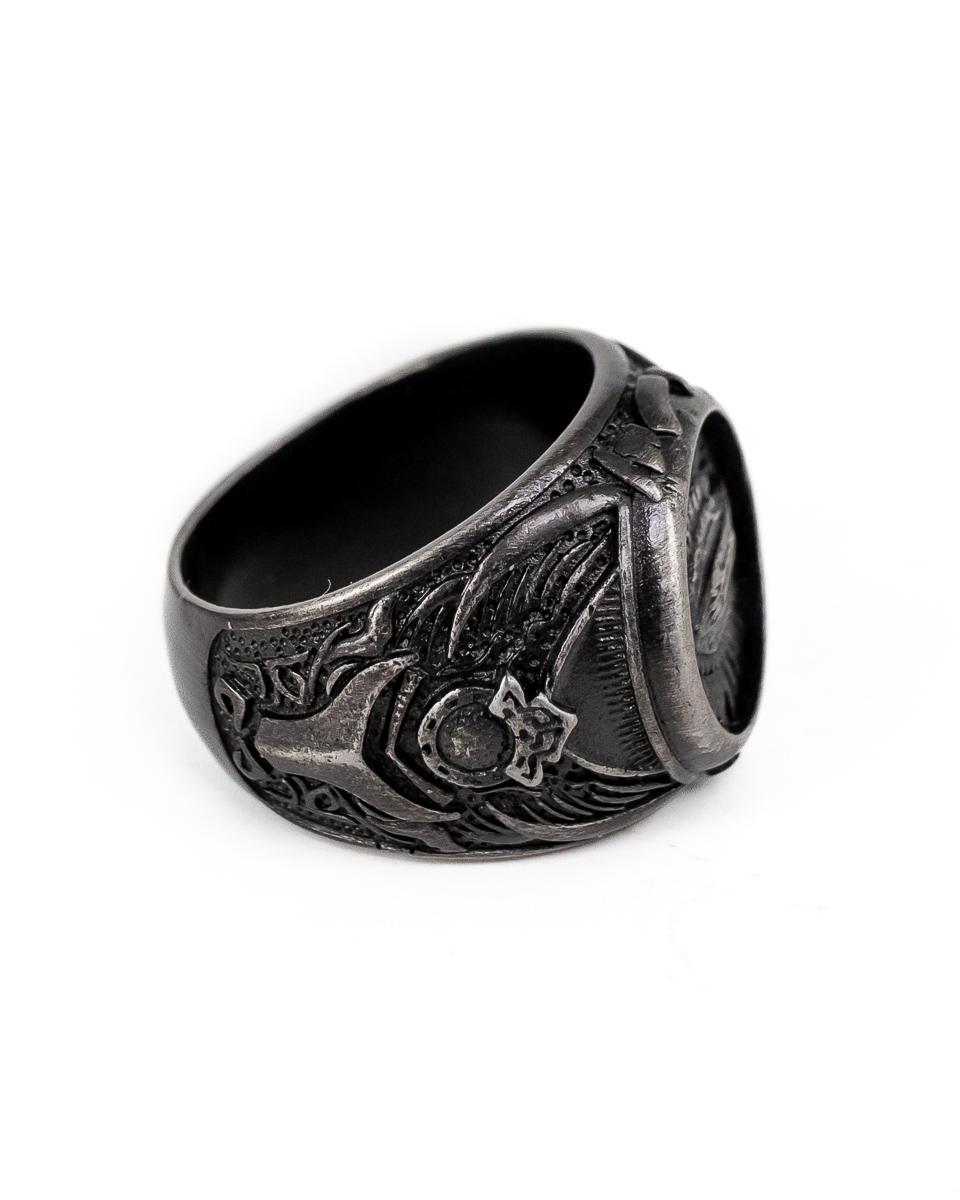 Jernhest - Theo - Ring Antik Silver - 4