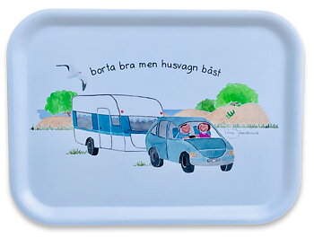 Tina Järdhult Bricka - Borta bra men husvagn bäst