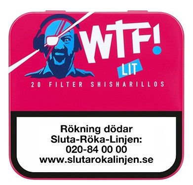 WTF! Shisharillo Lit Filter Blåbär 20-pack