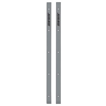 Santa Cruz Skateboard Deck Rails Slimline Silver