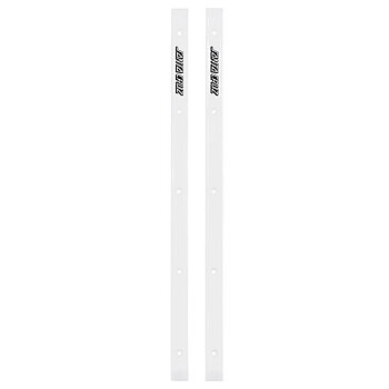 Santa Cruz Skateboard Deck Rails Slimline White