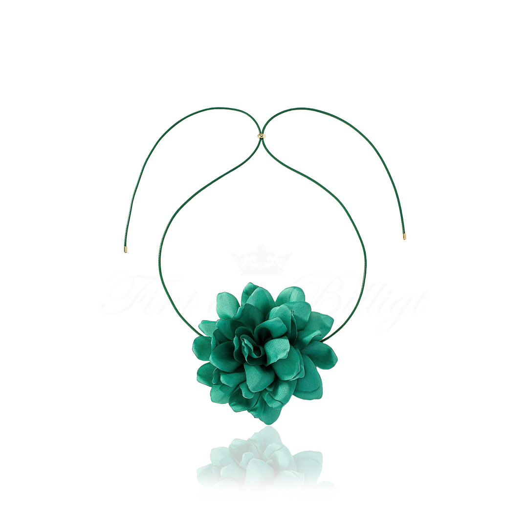 Flower Choker - Halskæde blomst flere farver - 8