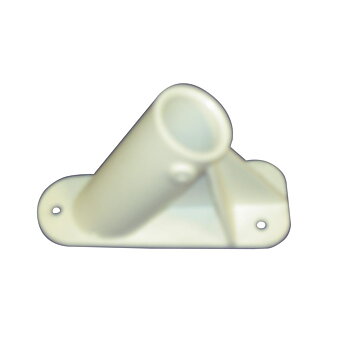 Väggfäste d:22mm plast