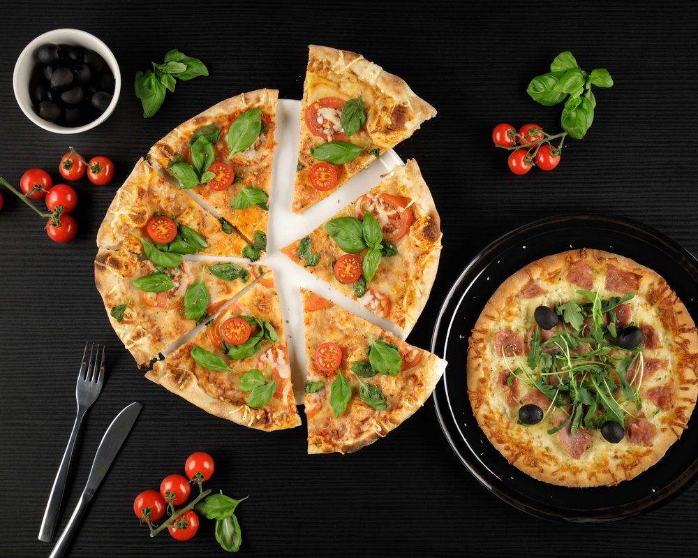 Pizzatallrik, svart 30,4 cm - 3