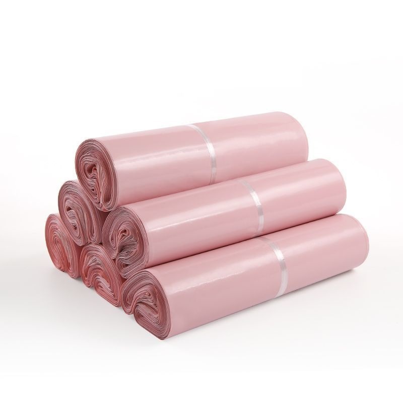 100 pieces - E-commerce bag 20 x 35 cm - Pink