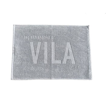 Handduk – Vila, grå
