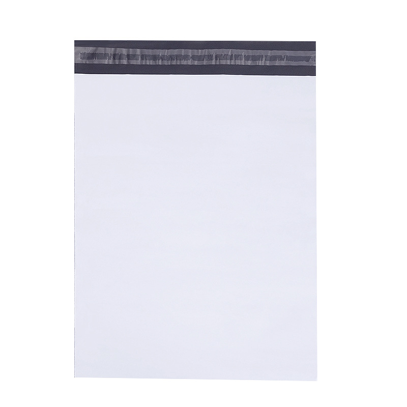 100 pcs - E-commerce bag 25 x 35 cm - White