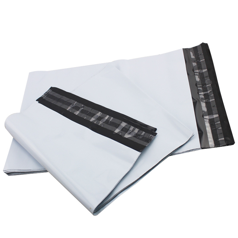 100 pcs - E-commerce bag 25 x 35 cm - White - 3