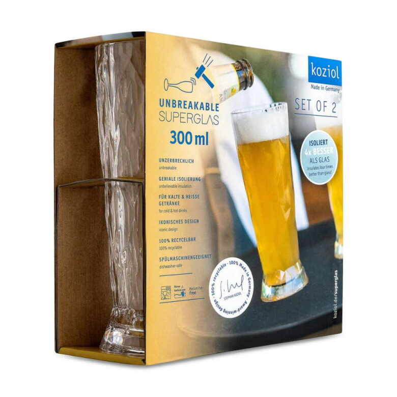 Club No. 10 oil glass 300 ml Crystal Clear 2-pack - 4