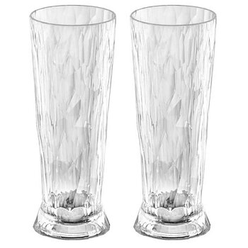 Club No. 11 Ölglas 500 ml Crystal Clear 2-pack