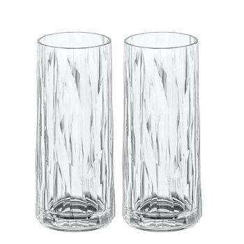 Club No. 3 long drink glass 250 ml Crystal Clear 2-pack