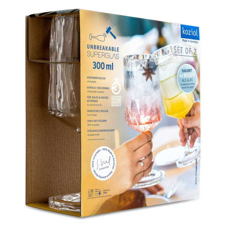 Club No. 4 Wine glass 300 ml Crystal Clear 2-pack - 4
