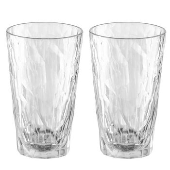 Club No. 6 Long drink glass 300 ml Crystal Clear 2-pack
