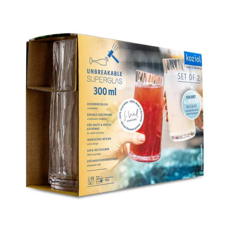 Club No. 8 Glas 300 ml Crystal Clear 2-pack - 4