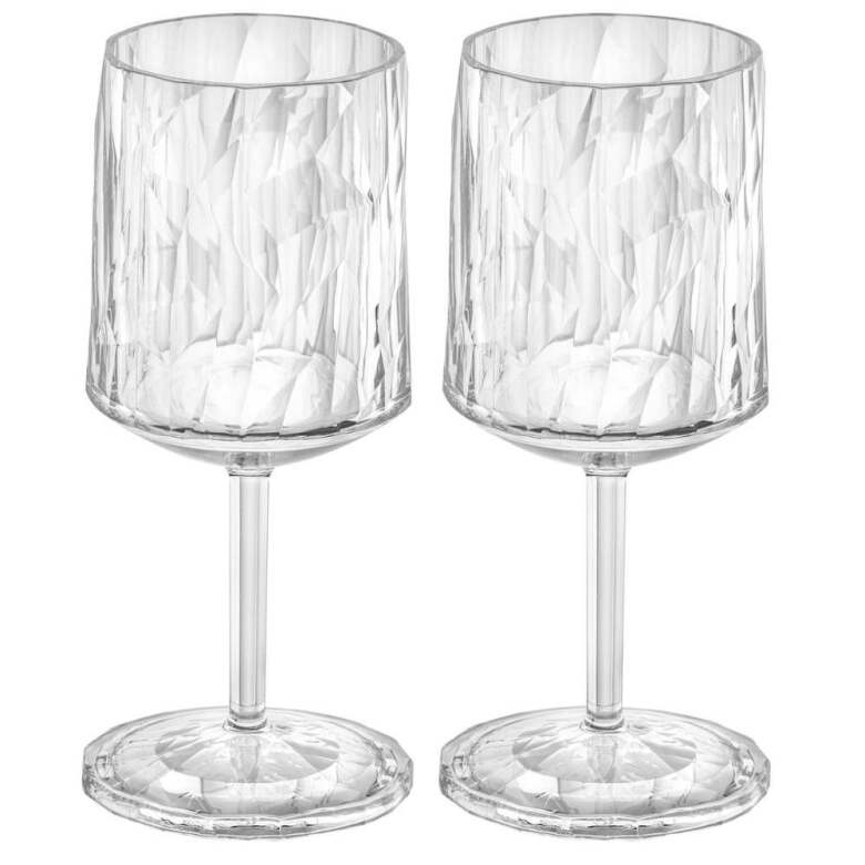 Club No. 9 Wine glass 200 ml Crystal Clear 2-pack