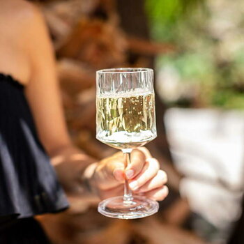 Club No. 9 Wine glass 200 ml Crystal Clear 2-pack
