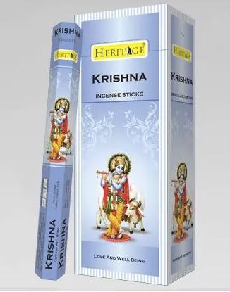 Heritage Krishna Rökelse Pinnar