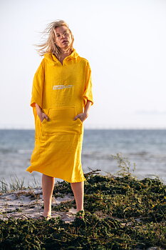 SURF A LOT Poncho Yellow