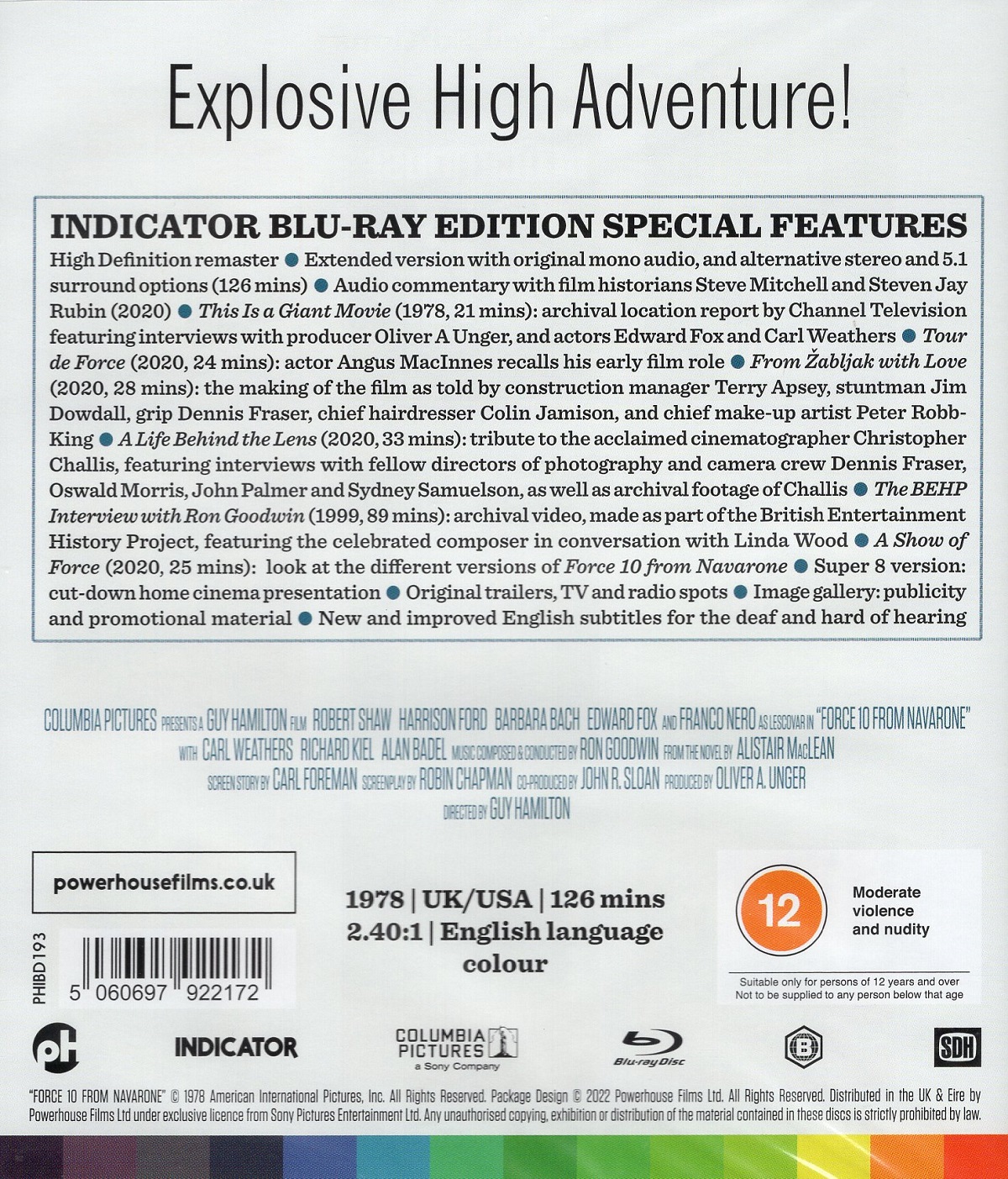 Force 10 From Navarone (ej svensk text) (Blu-ray) - 2
