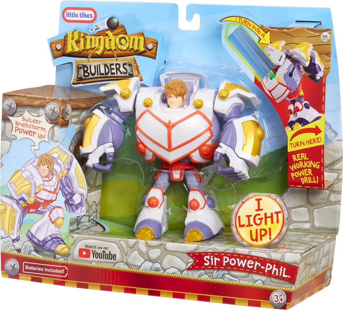 Little Tikes Kingdom Builders Deluxe Figur, Sir Power-Phil