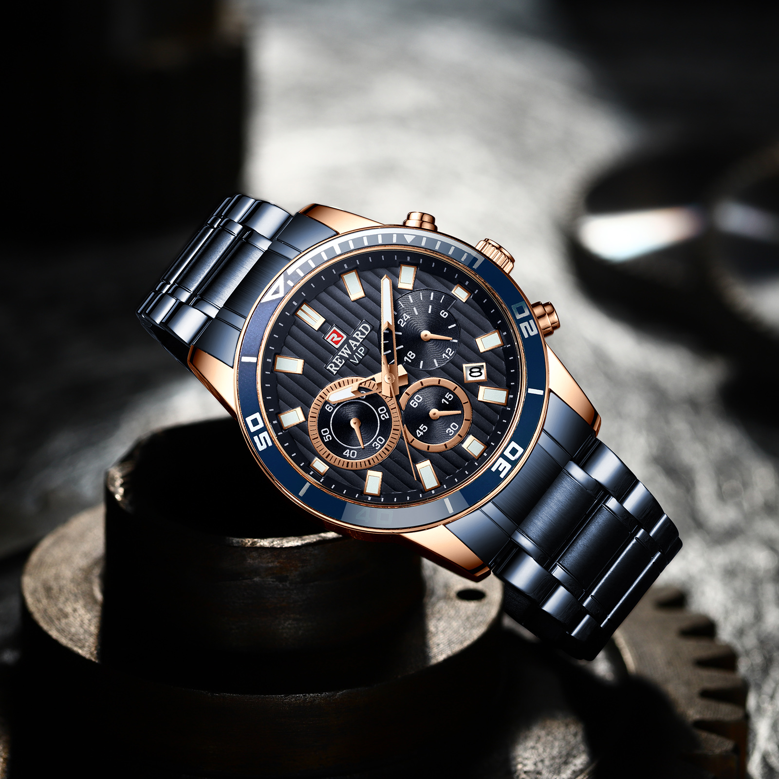 Reward Vortex Rose Gold Blue - 12